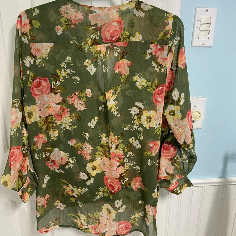 Kut from the Kloth Wrap Front Blouse - Picture 2 of 6